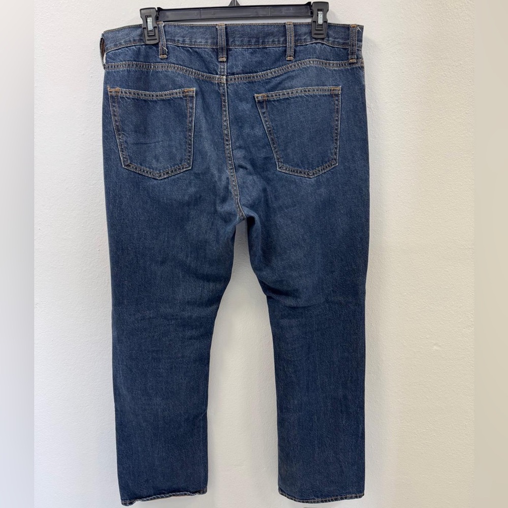 Old Navy Men's Straight Jeans - Dark Blue